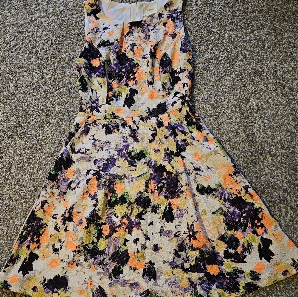 Anthropologie Maeve Flowered Sundress sz 0 - Picture 6 of 6